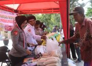 Polres Probolinggo bersama Bulog Gelar Pasar Murah di Hari Juang Polri Siapkan 44 Ton Beras