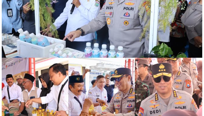 Bantu Tekan Inflasi, Polri Gelar Pasar Murah di Malang