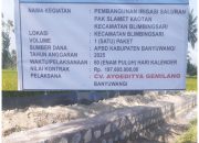 Dugaan Ambruknya Proyek Irigasi Pengairan Yang sudah Diperbaiki, Masyarakat Kaotan Menjadi Tenang dan Terima Kasih.