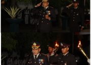 Kapolresta Banyuwangi Pimpin Apel Kehormatan dan Renungan Suci di TMP Patrang Sambut HUT RI Ke-80