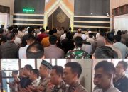 Polresta Banyuwangi Gelar Sholat Ghaib untuk Pengemudi Ojek Online