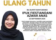 PW FRN DPC Banyuwangi Sampaikan Ucapan Selamat Milad ke-51 untuk Bupati Ipuk Fiestiandani.