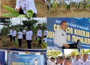 Dukung Program Ketahanan Pangan, Kalapas Banyuwangi Ikuti Penanaman Bibit Pohon Kelapa Serentak di SAE Ngajum