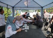 Sambut Hari Lalu Lintas Bhayangkara ke -70 Polres Jember Gelar Baktikes Gratis