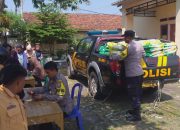 Polres Madiun Kota Salurkan 4 Ton Beras SPHP untuk 4 Desa