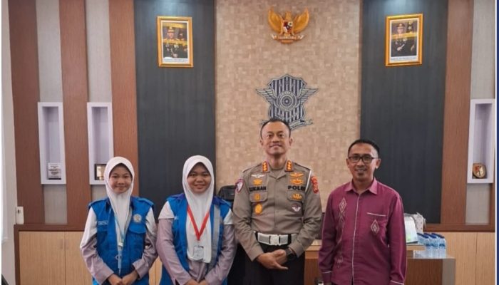 Putri Ketum PW-FRN Bertemu Dirlantas Polda Gorontalo, Suarakan Dukungan Edukasi Lalu Lintas