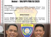 Bripka Agus Salim Resmi Pimpin FRN NTB, Ditetapkan Lewat SK DPP Pusat