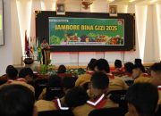 Para Pramuka Penggalang Banyuwangi Disiapkan Jadi Agen Pencegahan Stunting.