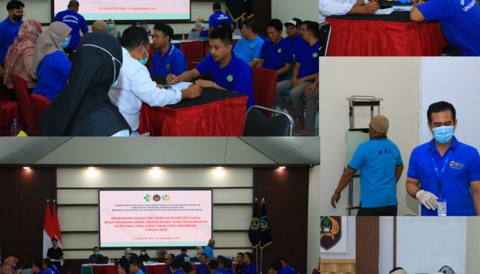 900 Lebih Warga Binaan Lapas Banyuwangi Jalani Skrining TBC