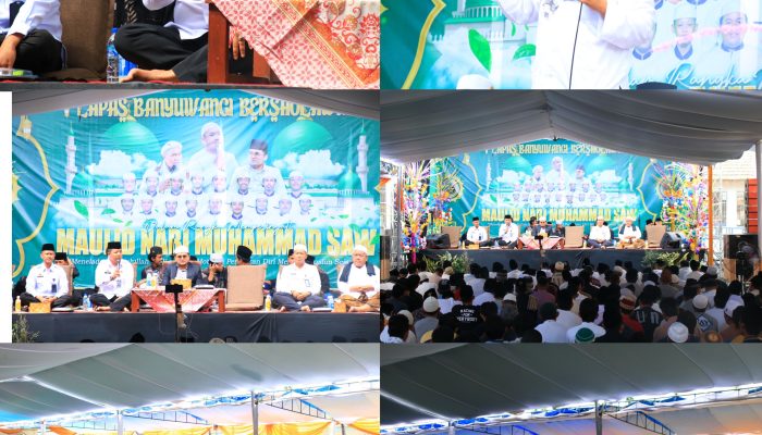 Lapas Banyuwangi Bersholawat, Warga Binaan Diajak Teladani Akhlak Rasulullah
