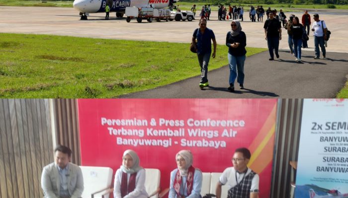 Rute Surabaya Kembali Dibuka, Lion Group Jajaki Penerbangan Banyuwangi ke Lombok dan Malaysia