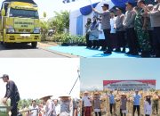 Kapolda Jatim dan Forkopimda Panen Raya Jagung Kuartal III Banyuwangi Surplus Pangan 4 kali Lipat