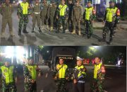 Patroli Sinergitas Kodim 0825/Banyuwangi Bersama Polresta dan Satpol PP, Jaga Kondusivitas Kota.