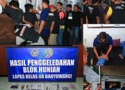 Kamar Hunian Warga Binaan Lapas Banyuwangi Digeledah, Pastikan Bebas dari Barang Terlarang