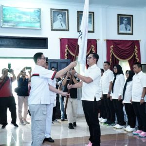 Semangat Baru di Dunia Bola Voli AKBP Raden Erik Bangun Prakasa Resmi Pimpin PBVSI Kabupaten Magetan.