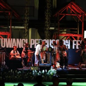 Gelar Festival Perkusi Perdana, Banyuwangi Harmonikan Kekhasan Musik Pukul Tradisional dengan Sentuhan Moderen