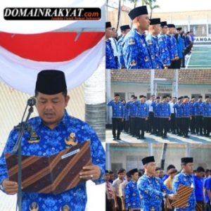 Lembaga Pemasyarakatan (Lapas) Kelas IIA Banyuwangi, Menggelar Upacara Bendera dalam Rangka Memperingati Hari Sumpah Pemuda yang ke-97,