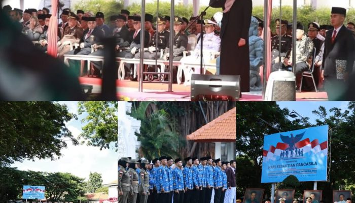 Bupati Ipuk Pimpin Upacara Peringatan Hari Kesaktian Pancasila