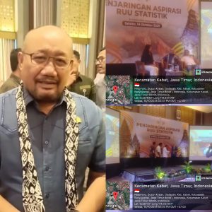H. Sumail Abdullah Hadir di Bumi Blambangan Banyuwangi, Dorong Sinkronisasi Data Nasional Lewat RUU Statistik