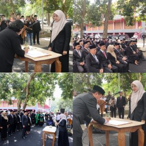 Ipuk Fiestiandani Lantik 34 Pejabat, Minta Perkuat Kolaborasi di Tengah Pengurangan Transfer Pusat.