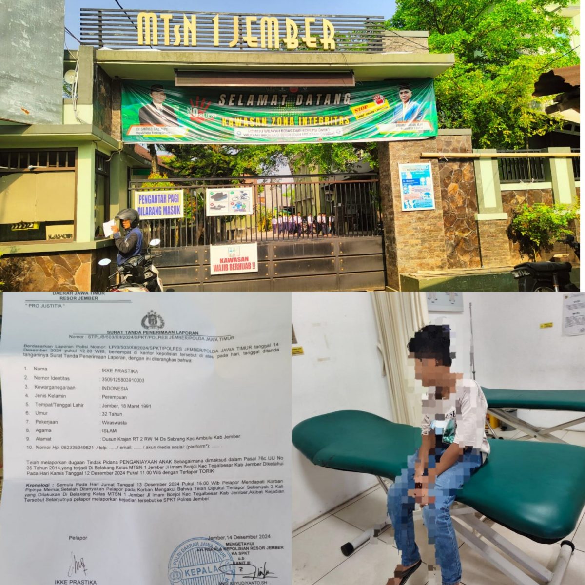 Kasus Bullying di MTs Jember: Diduga Korban Trauma, Madrasah Bungkam Soal Sanksi Pelaku.