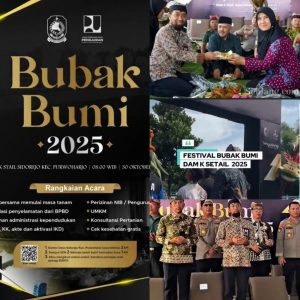 Tradisi Bubak Bumi 2025, Dinas PU Pengairan Banyuwangi Perkuat Sinergi dengan Petani dan Hadirkan Kolaborasi Lintas Instansi.