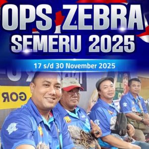 Dukung Kamseltibcar, PW FRN Banyuwangi Berkomitmen Sukseskan Ops Zebra Semeru 2025