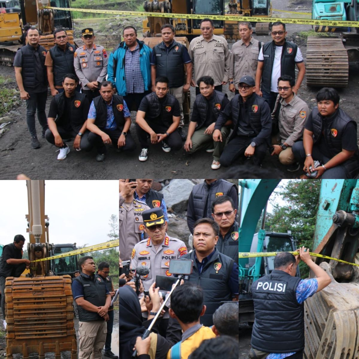 Tambang Ilegal Yang Susah Dibersihkan, Akhirnya Brigjen Moh Irhamni bersihkan.