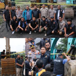 Tambang Ilegal Yang Susah Dibersihkan, Akhirnya Brigjen Moh Irhamni bersihkan.