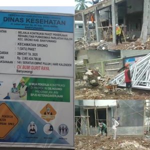 Diduga Para Pekerja Proyek Puskesmas Parijatah Kulon Abaikan K3, Dimohon Pihak Dinas Terkait Kroscek Dilapangan.