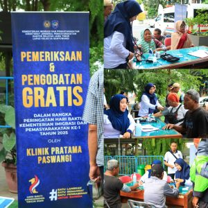 Lembaga Permasyarakatan (Lapas) Kelas IIA Banyuwangi, Hadir untuk Masyarakat dengan Berikan Layanan Kesehatan Gratis