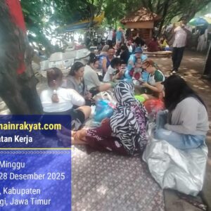 Libur Nataru 2026, Mama Iin Okta Nikmati Wisata Pantai Rumah Apung Bangsring.