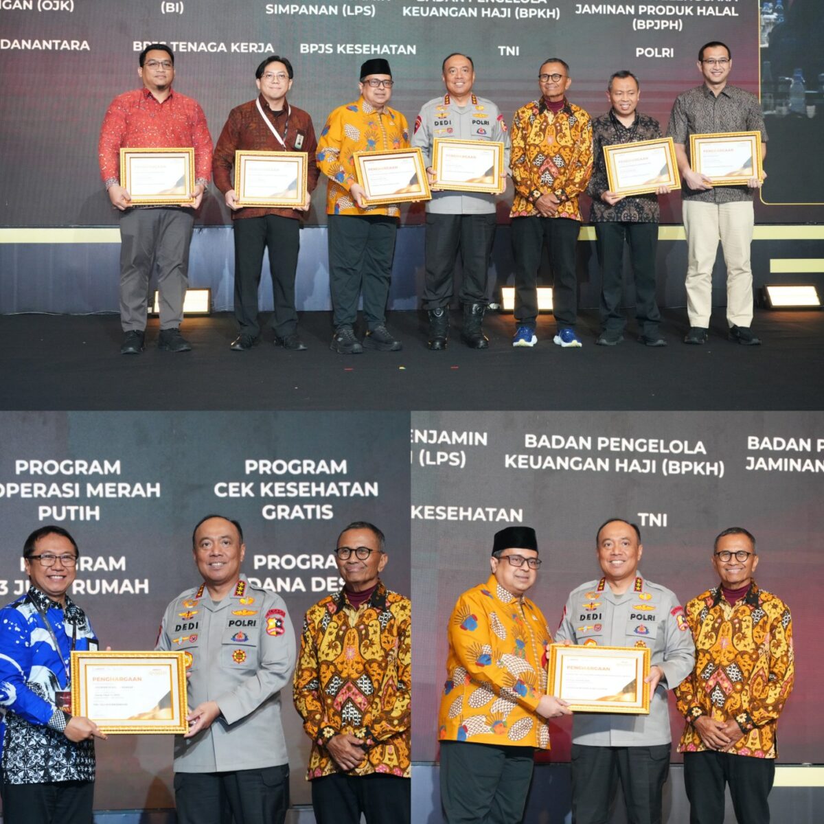 Wakapolri Terima Disway Award, Polri Tegaskan Komitmen Perkuat Kepercayaan Publik dan Sinergi Media.