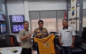 KONI Banyuwangi Silaturahmi dengan Kapolresta Baru, Bahas Pembinaan Olahraga Prestasi.