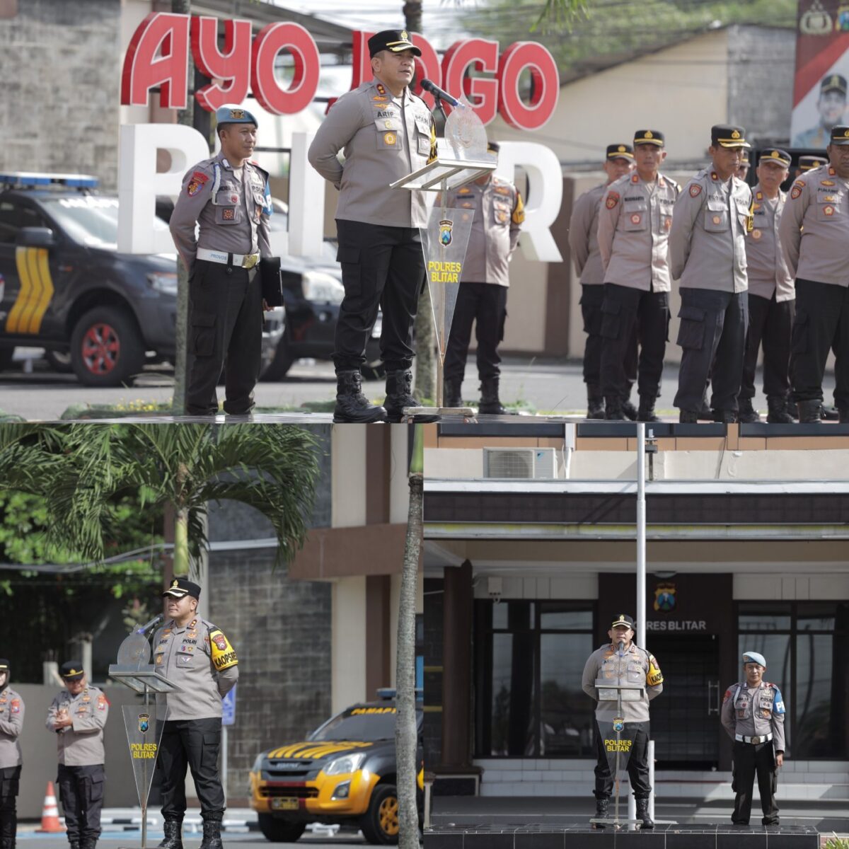 Polres Blitar Masuk 55 Satuan Kerja Polri Berpredikat WBK Tahun 2025.