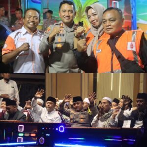 Kapolres Probolinggo : Malam Pergantian Tahun Kondusif, Masyarakat Gelar Sholawat dan Doa Bersama.