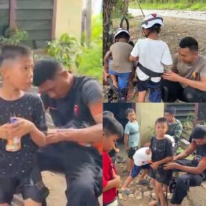 Brimob Polri Laksanakan Trauma Healing Anak Terdampak Bencana di Kabupaten Agam