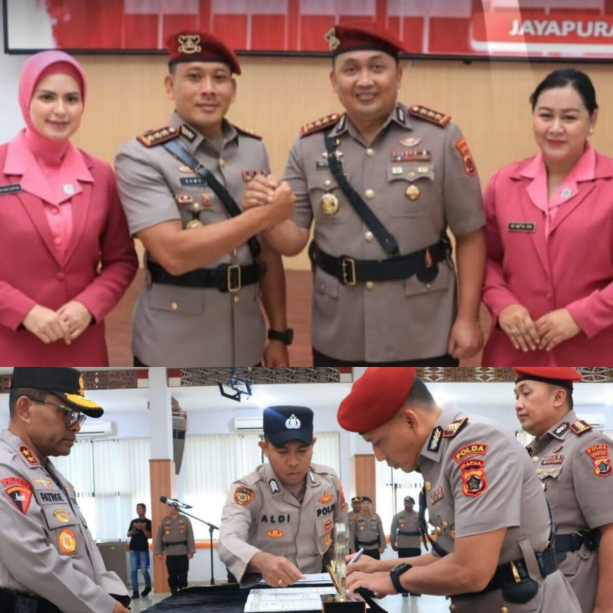 Kombes Pol. Dr. Rama Samtama Putra Telah Menyatakan Kesiapan Melanjutkan Jabatan Baru Sebagai Direktur Reserse Kriminal Khusus (Dirreskrimsus) Polda Papua.