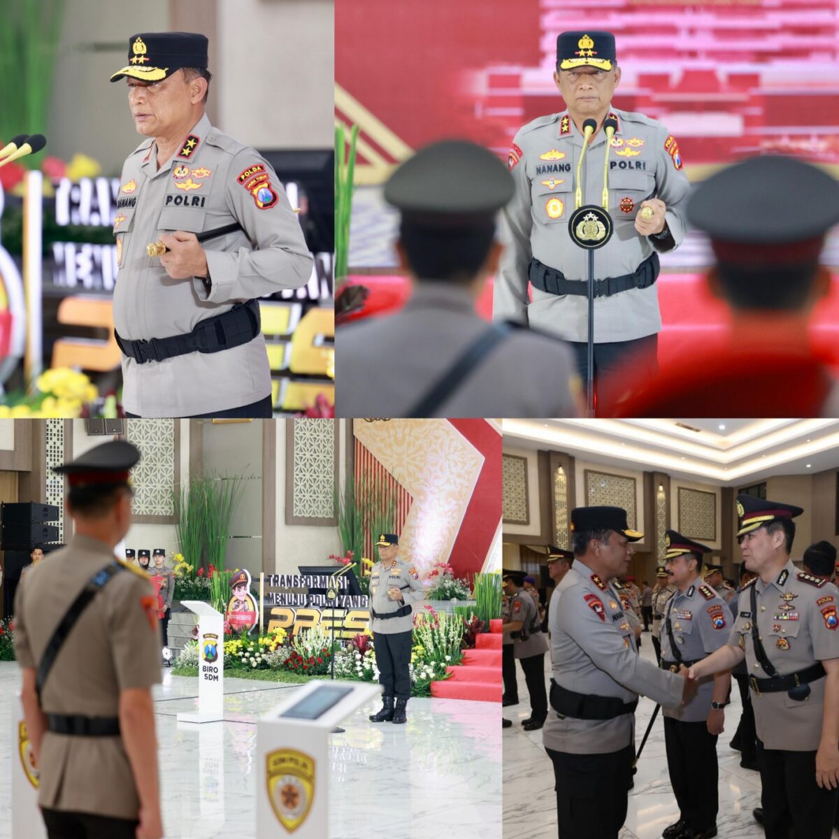 Kapolda Jatim Pimpin Sertijab PJU dan Sejumlah Kapolres.