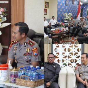 Kapolres Pasuruan Perkuat Sinergi Lewat Silaturahmi Lintas Instansi.