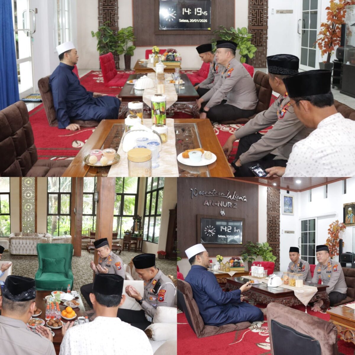 Kapolres Malang Silaturahmi ke Ulama, Perkuat Sinergi Jaga Kamtibmas.