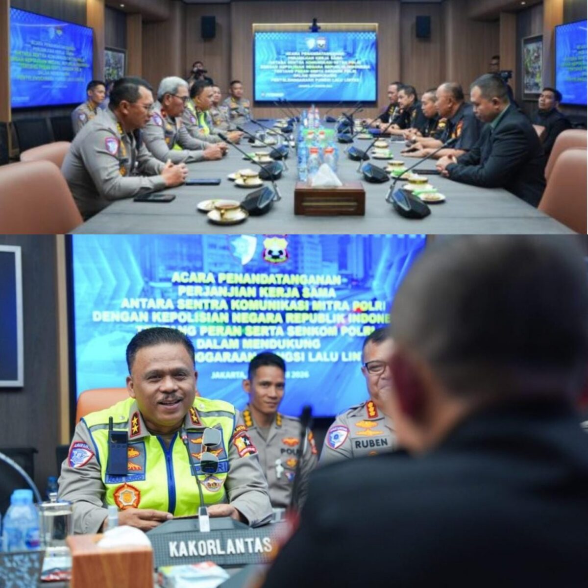 Hadirkan Pelayanan Terbaik, Kakorlantas Polri Dorong Transformasi Kultural lewat Kemitraan Senkom