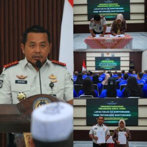 Perkuat Layanan Hukum, Lapas Banyuwangi Teken PKS dengan YKBH Sritanjung.