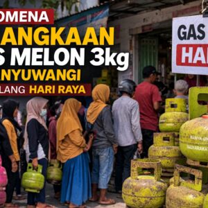Gas Melon Langka di Sempu, Klaim Stok Aman Dipertanyakan – Dugaan Permainan Distribusi Menguat.