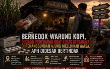 Berkedok Warung Kopi, Dugaan Peredaran Obat Keras Berbahaya di Penanggungan Ajung Dikeluhkan Warga, APH Didesak Bertindak