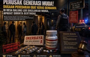 Perusak Generasi Muda, Dugaan Peredaran Obat Keras Berbahaya di Desa Balung Lor Dikeluhkan Warga, Aparat Diminta Bertindak