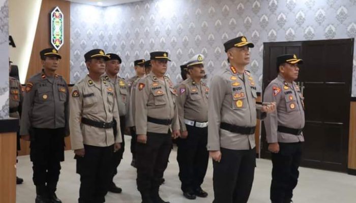 Jelang Hari Bhayangkara, Polresta Palangka Raya Hadiri Upacara Pemuliaan Nilai-Nilai Tribrata