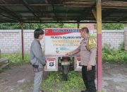 Hadirkan Motor Bajaka Presisi, Polsek Sabangau Tanamkan Minat Baca bagi Warga