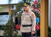 Wakapolresta Palangka Raya Pimpin Upacara Penutupan Latja Siswa SPN Polda Kalteng