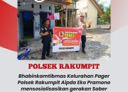 Didepan Masyarakat, Polsek Rakumpit Tegaskan Pungli Musuh Bersama